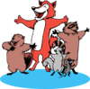 Singing Animals Clip Art